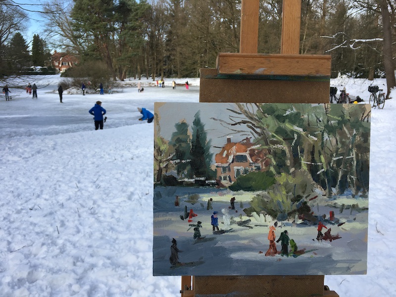MISSCHIEN WEL DE LAATSTE MOOIE WINTERDAG