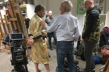 ONS MODELSCHILDERSCOLLECTIEF OP TV BIJ MAN BIJT HOND