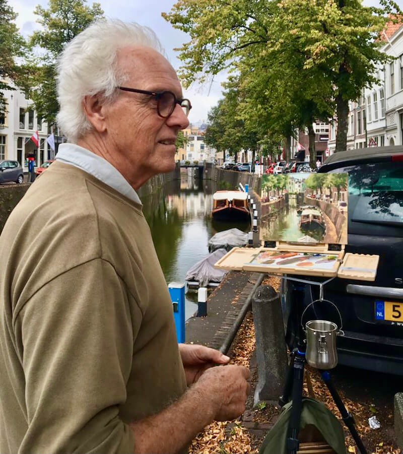 PLEIN AIR SCHILDEREN IN GOUDA