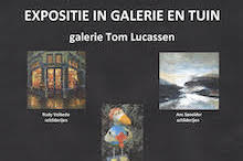 EXPOSITIE IN GALERIE EN TUIN - GALERIE TOM LYCASSEN